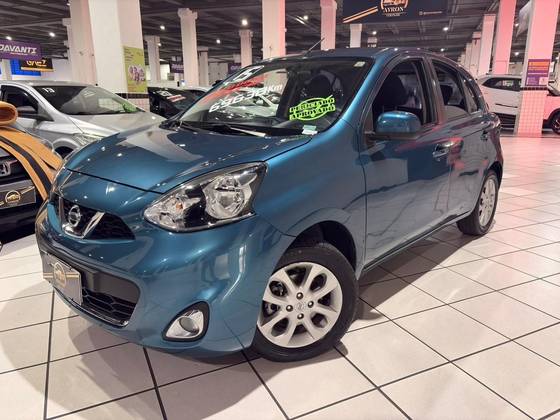 NISSAN MARCH 1.0 SV 16V FLEX 4P MANUAL NISSAN MARCH 1.0 SV 16V FLEX 4P MANUAL